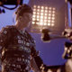 Josh Brolin in performance capture suit on the set of Avengers: Infinity War.